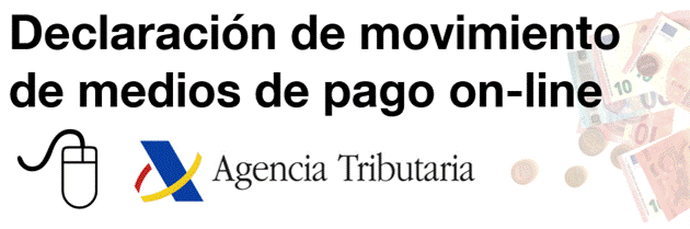 Declaración de movimiento de medios de pago on-line